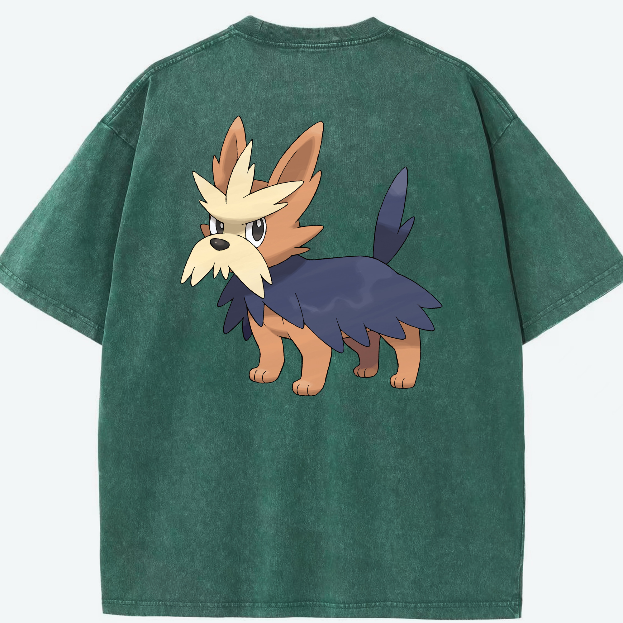 （画像用） ポケットモンスター Pokémon 綿100% ヴィンテージ風 半袖Tシャツ（背面プリント）